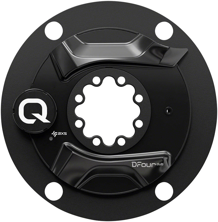 Quarq DFour AXS DUB Power Meter Spider - 110 BCD 8-Bolt Crank Interface BLK