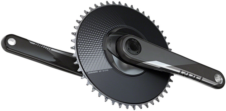 SRAM RED 1 AXS Crankset - 170mm, 12-Speed, 48t, Direct Mount, DUB Spindle Interface, Natural Carbon, D1