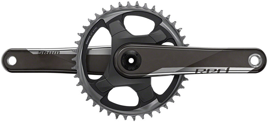 SRAM RED 1 AXS Crankset - 175mm, 12-Speed, 40t, 107 BCD, DUB Spindle Interface, Natural Carbon, D1