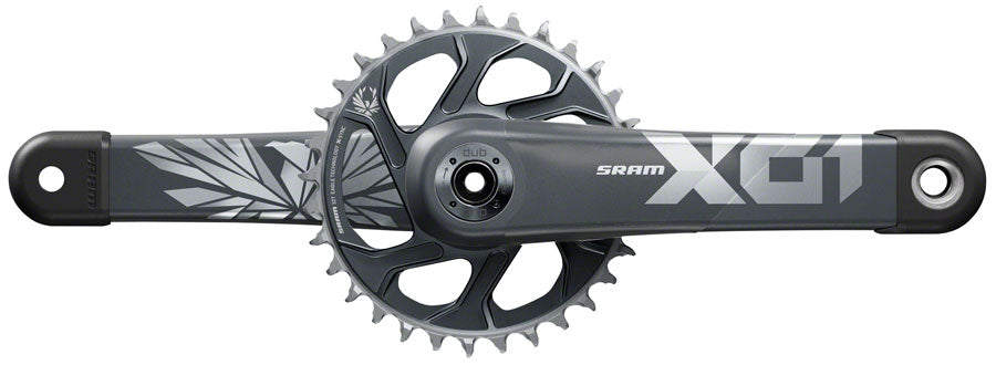 SRAM X01 Eagle Crankset - 170mm, 12-Speed, 32t, Direct Mount, DUB Spindle Interface, Lunar/Polar, C2