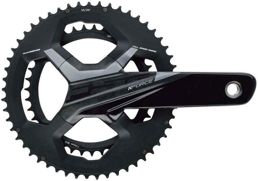 Full Speed Ahead K-Force WE Crankset - 175mm, 11/12-Speed, 50/34t, 110 BCD, 386 EVO Spindle Interface, Black