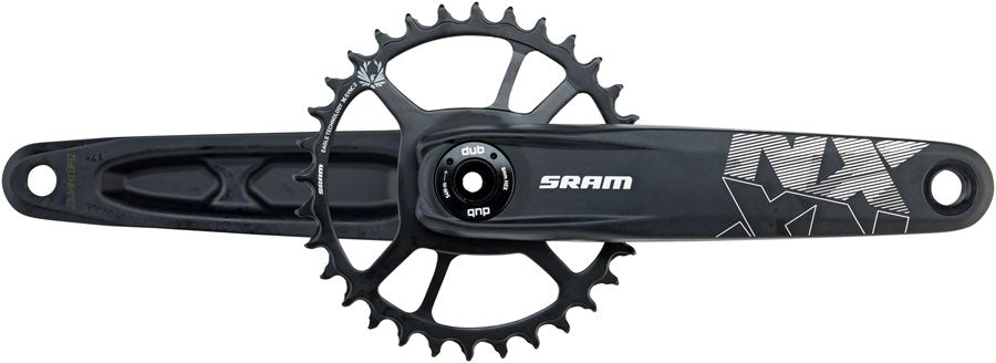 SRAM NX Eagle Boost Crankset - 165mm, 12-Speed, 32t, Direct Mount, DUB Spindle Interface, Black