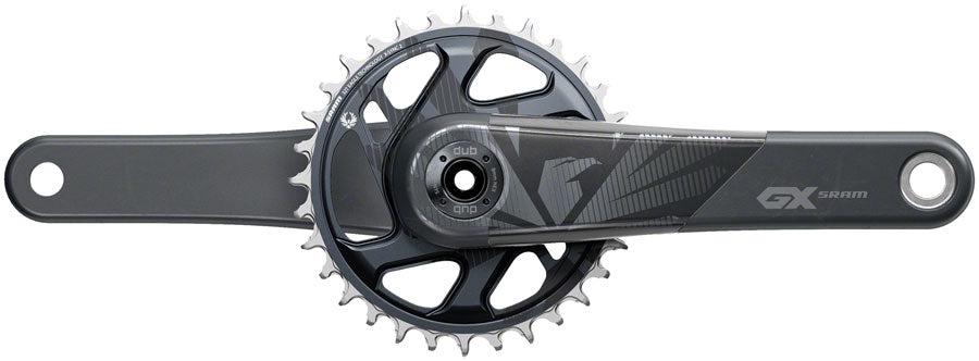 SRAM GX Eagle Carbon Boost Crankset - 170mm, 12-Speed, 32t, Direct Mount, DUB Spindle Interface, Lunar - Open Box, New