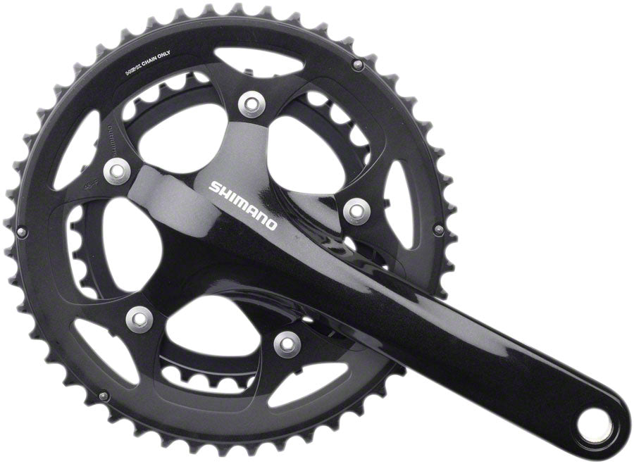Shimano Tiagra FC-R460 Crankset - 175mm 10-Speed 48/34t 110 BCD Hollowtech II Spindle Interface BLK