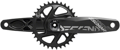 TruVativ Descendant All Downhill Crankset - 165mm, 10/11-Speed, 34t, Direct Mount, DUB Spindle Interface, Black, B1