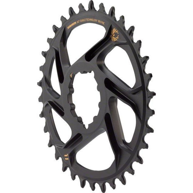 SRAM X-Sync 2 Eagle Direct Mount Chainring 32T 3mm Offset with Gold Logo - Open Box, New