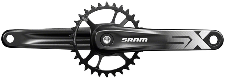 SRAM SX Eagle Boost 148 Crankset - 175mm, 12-Speed, 32t, Direct Mount, Power Spline Spindle Interface, Black, A1