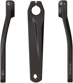 Full Speed Ahead CK-752 Shimano STEPS Ebike Crank Arm Setet - 170mm, Fits Shimano Hollowtech II, Black