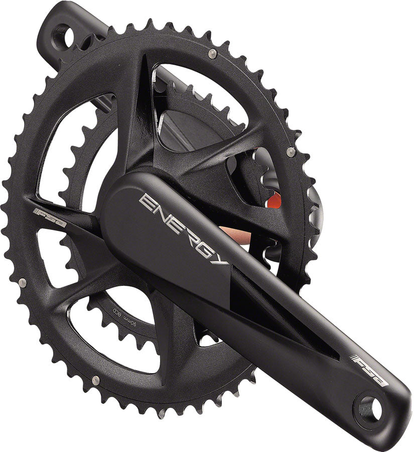 Full Speed Ahead Energy Modular Crankset - 170mm, 11/12-Speed, 46/30t, Direct Mount/90mm  BCD, 386 EVO Spindle Interface, Black