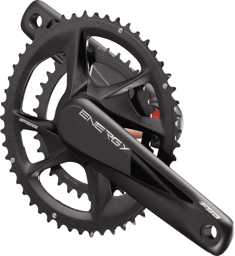 Full Speed Ahead Energy Modular Crankset - 172.5mm, 11/12-Speed, 46/30t, Direct Mount/90mm  BCD, 386 EVO Spindle Interface, Black