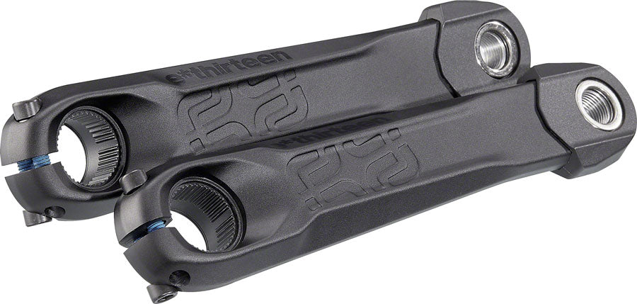 e*thirteen e*spec Plus Ebike Crank Arm Set - Shimano EP8, 165mm, Black
