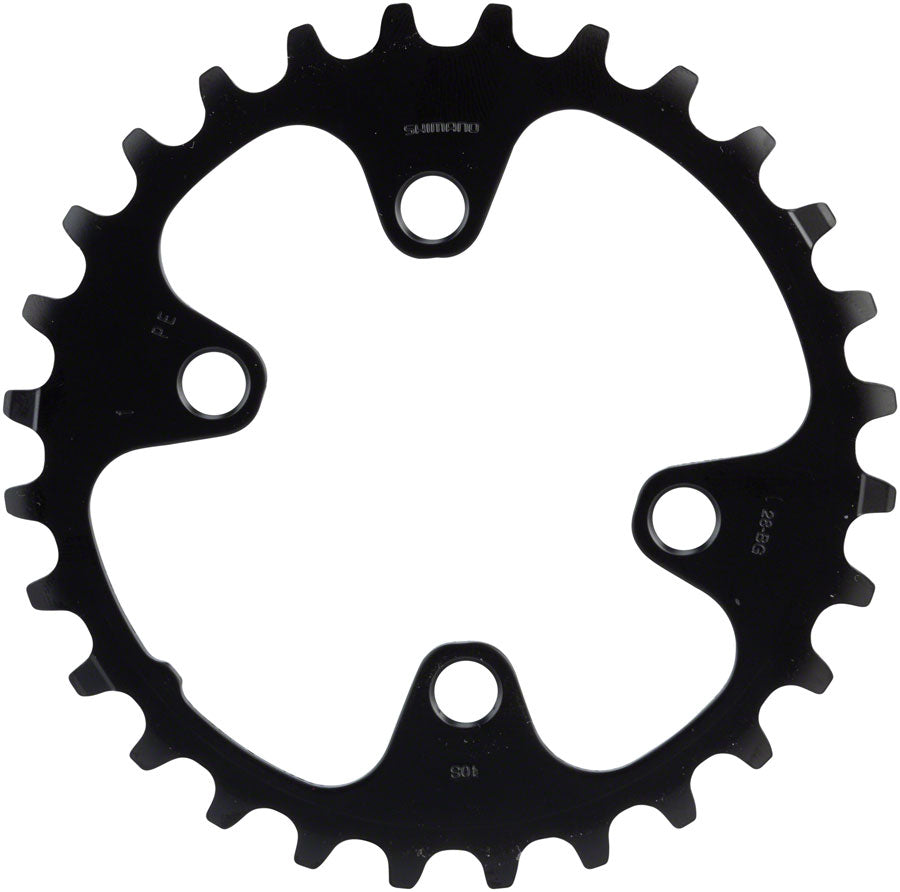 Shimano Deore FC-M6000 Chainring - 26t 10-Speed 64mm Asymmetric BCD 36-26t Set