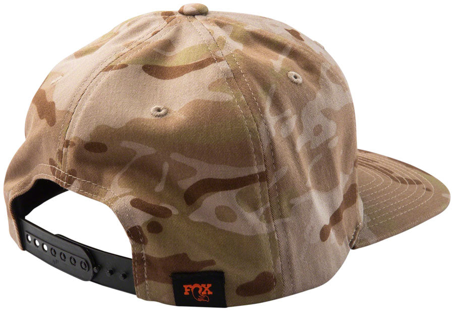 FOX Authentic Snapback Hat - Camo, One Size