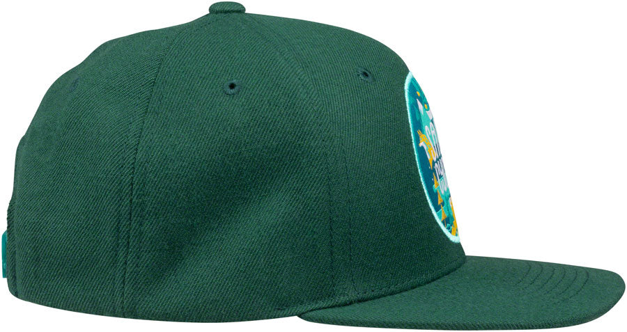 Salsa Tundra Buds Snapback Hat - Evergreen, Adjustable Size