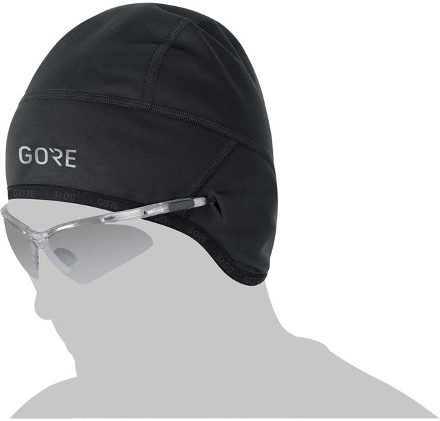 GORE WINDSTOPPER Thermo Beanie - Black, Large-0