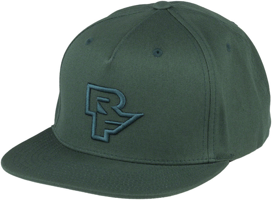 RaceFace Classic Logo Snapback Hat - Pine, One Size