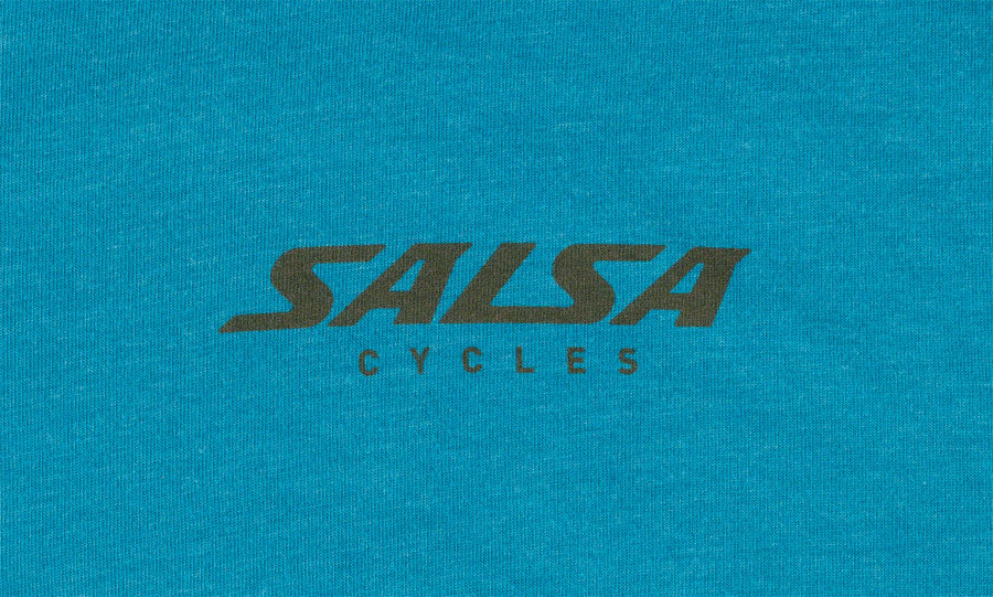 Salsa Lone Pine Womens T-Shirt - Teal 2X-Large