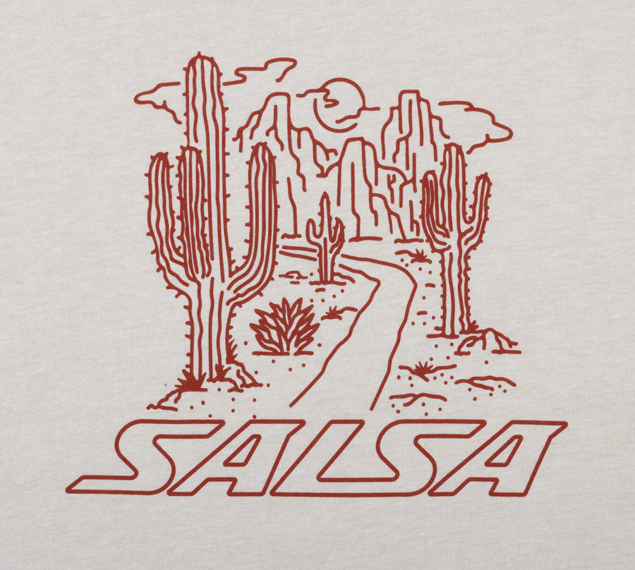 Salsa Mens Sky Island T-Shirt - Small Natural