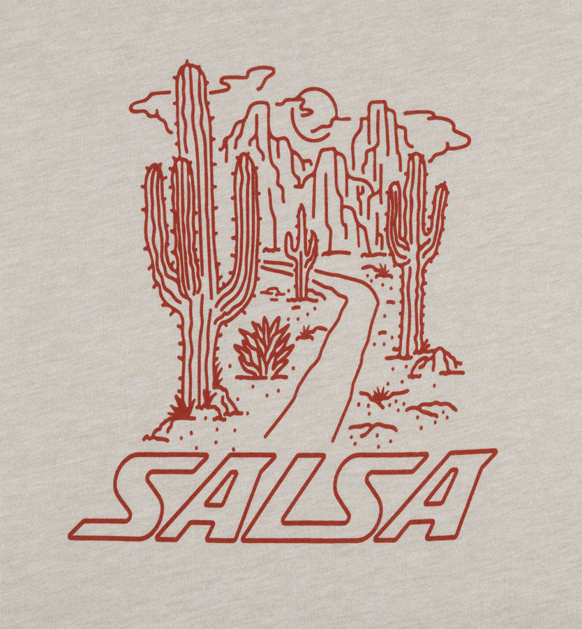Salsa Womens Sky Island T-Shirt - Small Natural