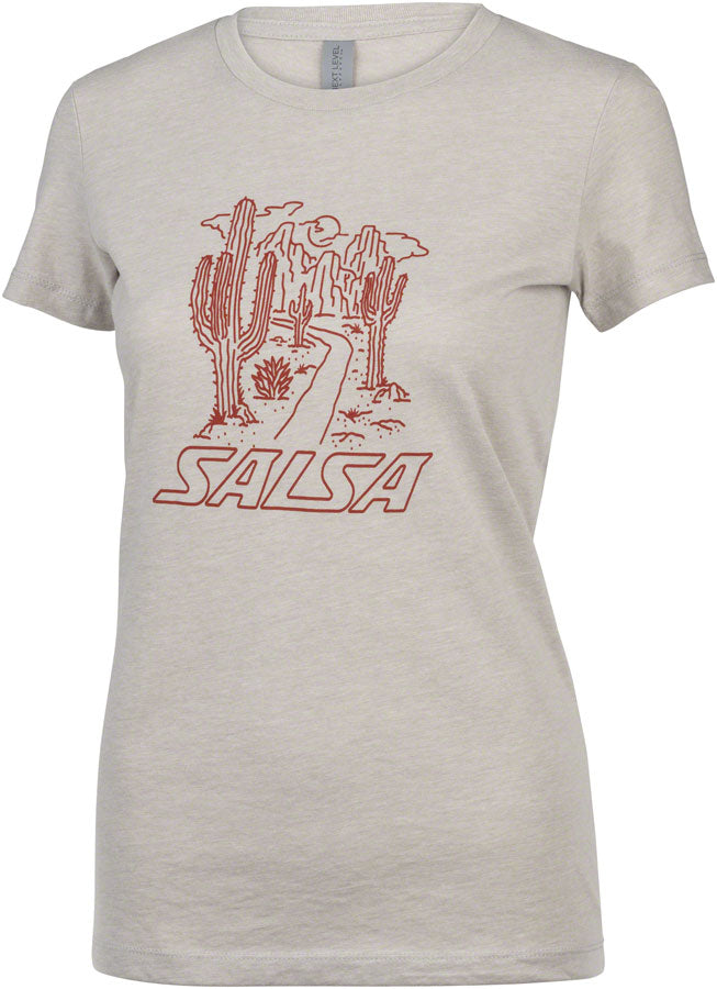 Salsa Womens Sky Island T-Shirt - Medium Natural