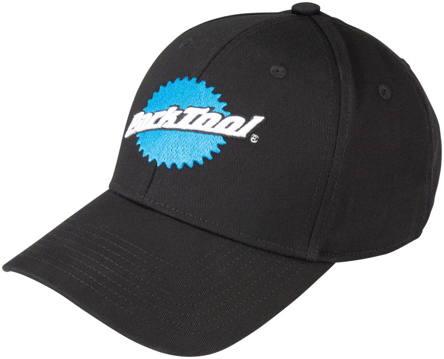 Park Tool HAT-9 Classic Logo Ball Cap Black Blue/White Logo