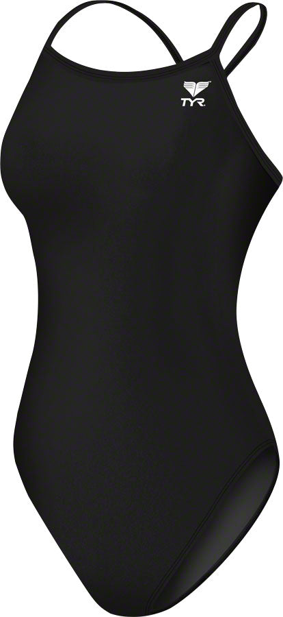 TYR Diamondfit Women's Swimsuit: Black 36