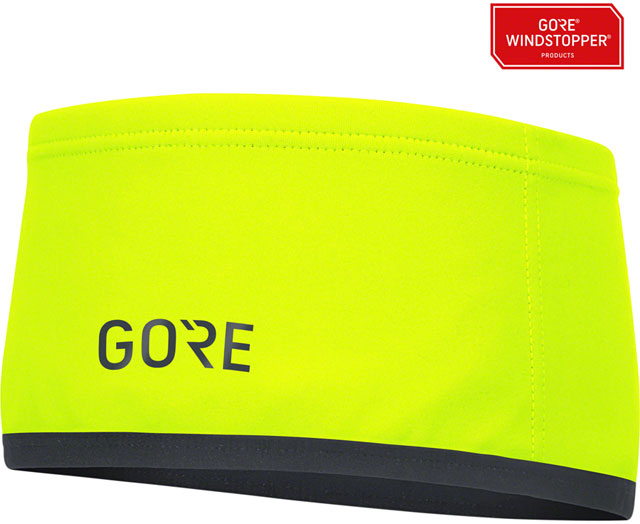 GORE M WINDSTOPPER Headband - Neon Yellow, One Size-0