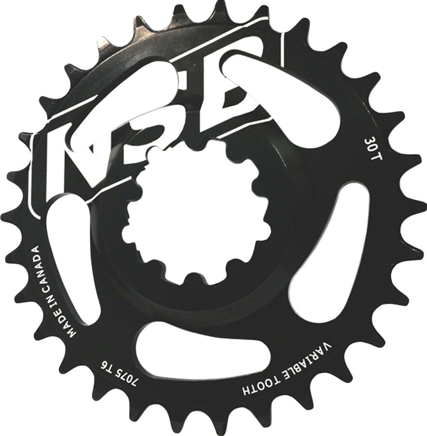 North Shore Billet Direct Mount Variable Tooth Chainring: 26T, for SRAM X9/X0 Cranks with GXP Spindles