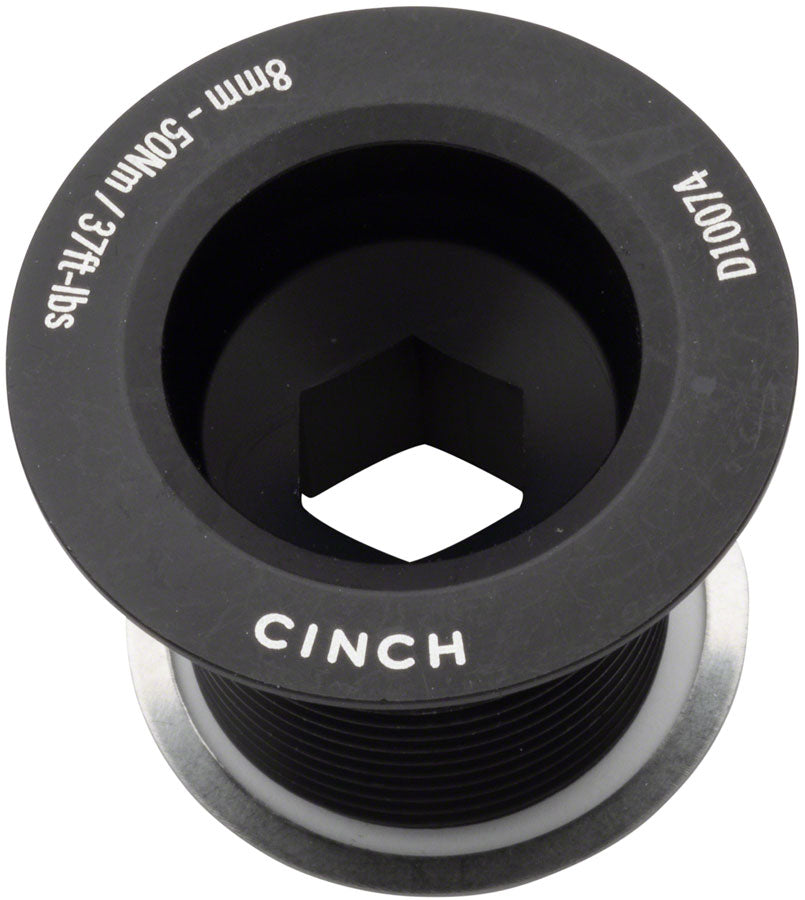 RaceFace CINCH Crank Bolt with Washer - NDS M18 Matte Black