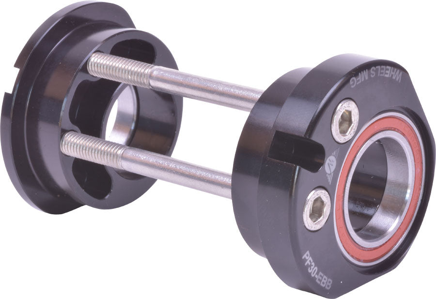 Wheels Manufacturing PF30 Eccentric Bottom Bracket For 24/22mm SRAM, TruVativ Systems, Black