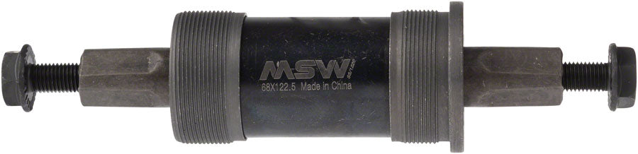 MSW ST100 Bottom Bracket - English, 68 x 122.5mm, Square Taper JIS