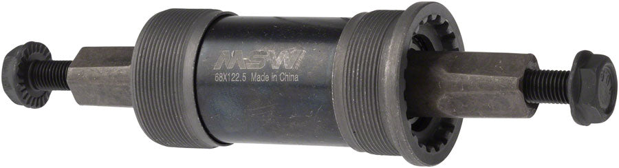 MSW ST100 Bottom Bracket - English, 68 x 127.5mm, Square Taper JIS