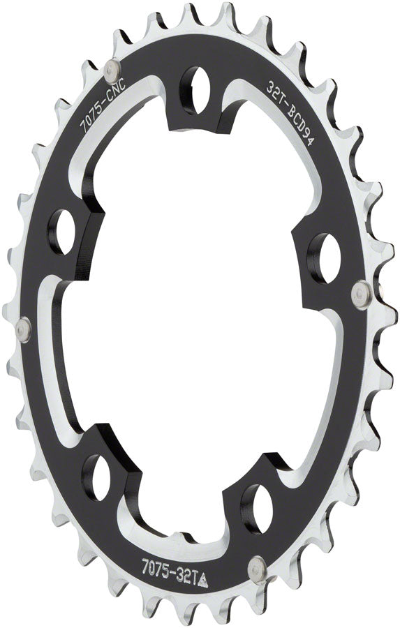 Dimension Multi Speed Chainring - 32T, 94mm BCD, Middle, Black