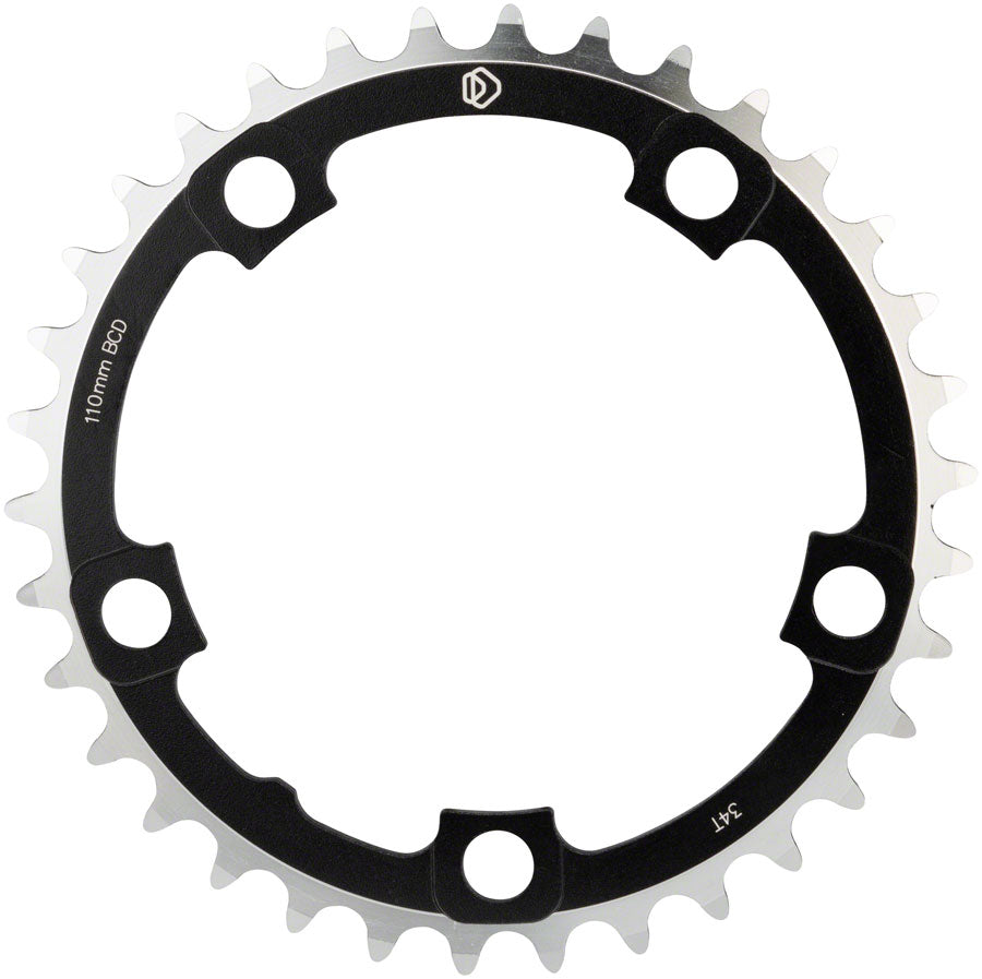 Dimension Multi Speed Chainring - 34T, 110mm BCD, Middle, Black