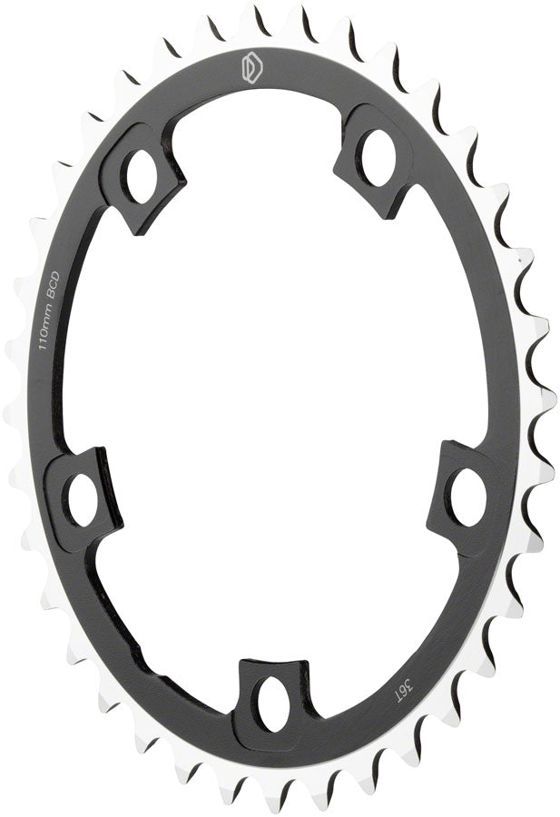 Dimension Multi Speed Chainring - 36T, 110mm BCD, Middle, Black