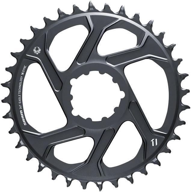 SRAM 34T X-Sync 2 SL Direct Mount Eagle Chainring 3mm Boost Offset, Lunar Gray - Open Box, New