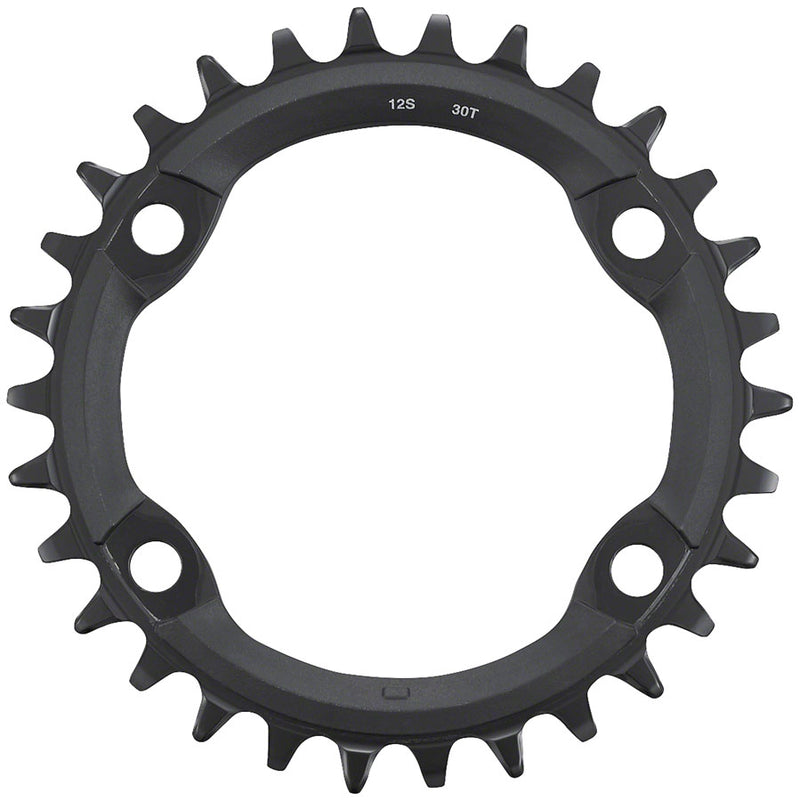 Shimano FC-MT610 Chainring - 30t 12-Speed Asymmetric 96 BCD Black