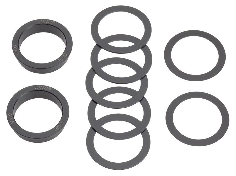 Chris King ThreadFit T47 30x Bottom Bracket with Fit Kit 1 - T47, For DUB, Black