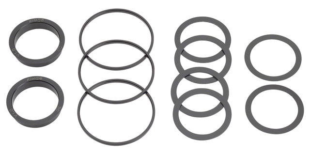 Chris King ThreadFit T47 30x Bottom Bracket with Fit Kit 5 - T47, For 30mm Spindles, Matte Slate