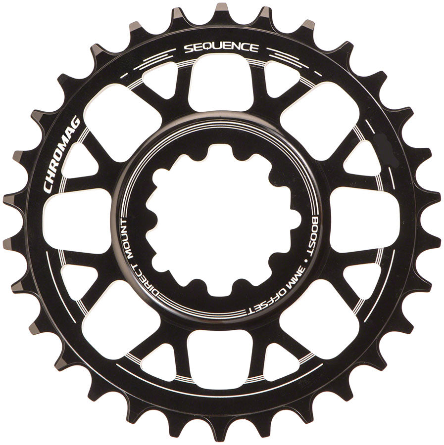 Chromag Sequence Boost Direct Mount Chainring - 32t, For SRAM Cranks with Direct Mount Spider, Using Boost Spacing
