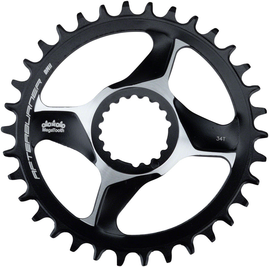 Full Speed Ahead Afterburner Chainring, Direct-Mount Megatooth, 11-Speed, 34t
