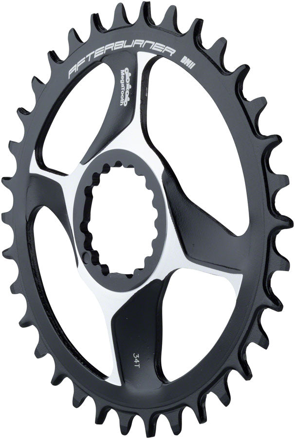 Full Speed Ahead Afterburner Chainring, Direct-Mount Megatooth, 11-Speed, 34t