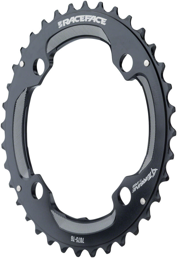 RaceFace Turbine 11-Speed Chainring: 104mm BCD, 38t, Black