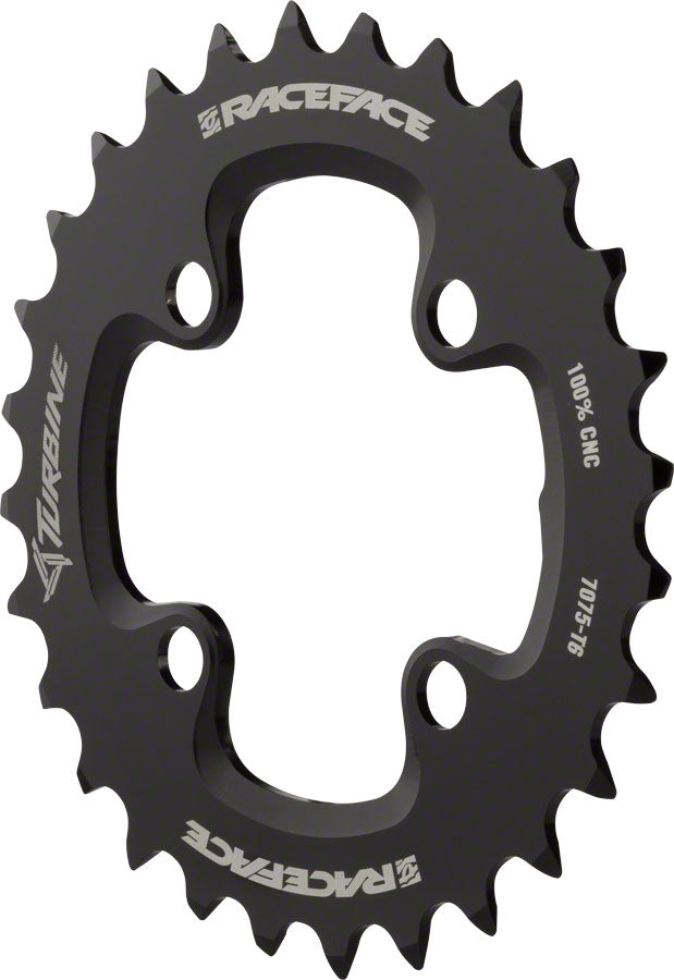 RaceFace Turbine 11-Speed Chainring: 64mm BCD, 24t, Black
