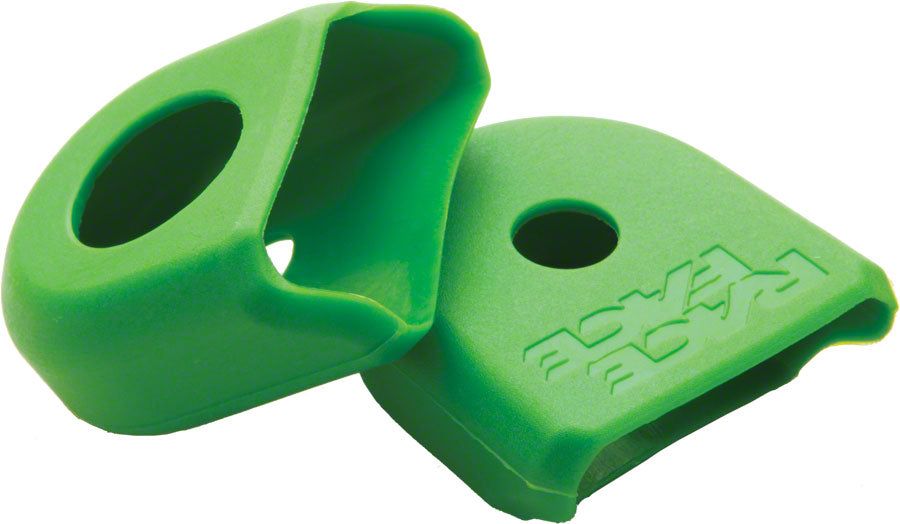 RaceFace Crank Boots: For Carbon Cranks, 2-Pack Green