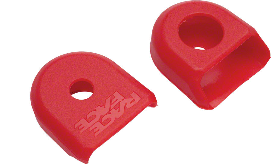 RaceFace Crank Boots: For Carbon Cranks, 2-Pack Red