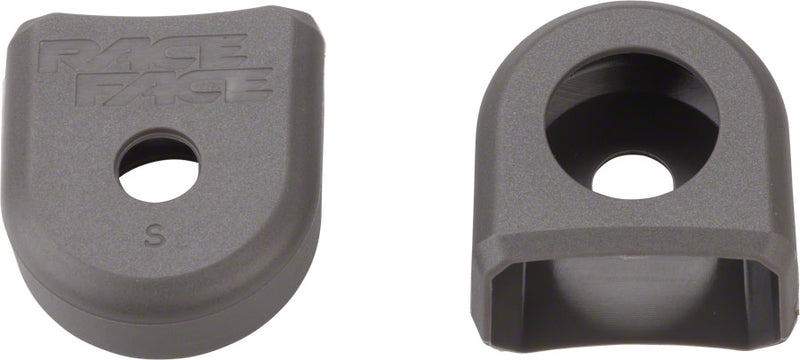 RaceFace Crank Boots: For Alloy Cranks, 2-Pack Gray