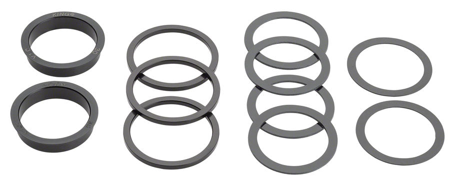Chris King ThreadFit 30 Bottom Bracket with Fit Kit 3 - English, For 30mm Spindles, Silver