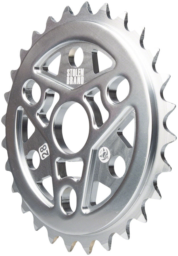Stolen Sumo III Sprocket - 28t, 6.0mm Thickness, Aluminum, Polished