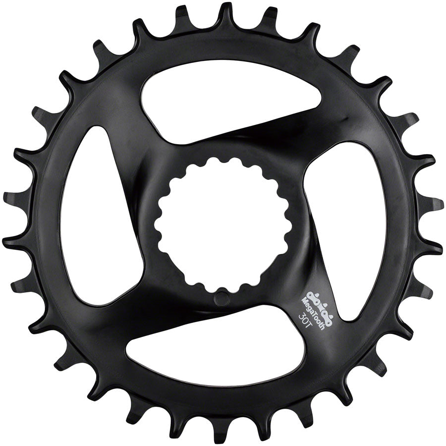 Full Speed Ahead Comet MegaTooth Direct Mount Chainring - 34t, FSA Direct Mount, For 12-Speed Shimano Hyperglide+, Black